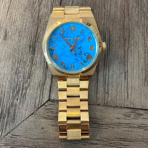 Blue face MK watch. REAL